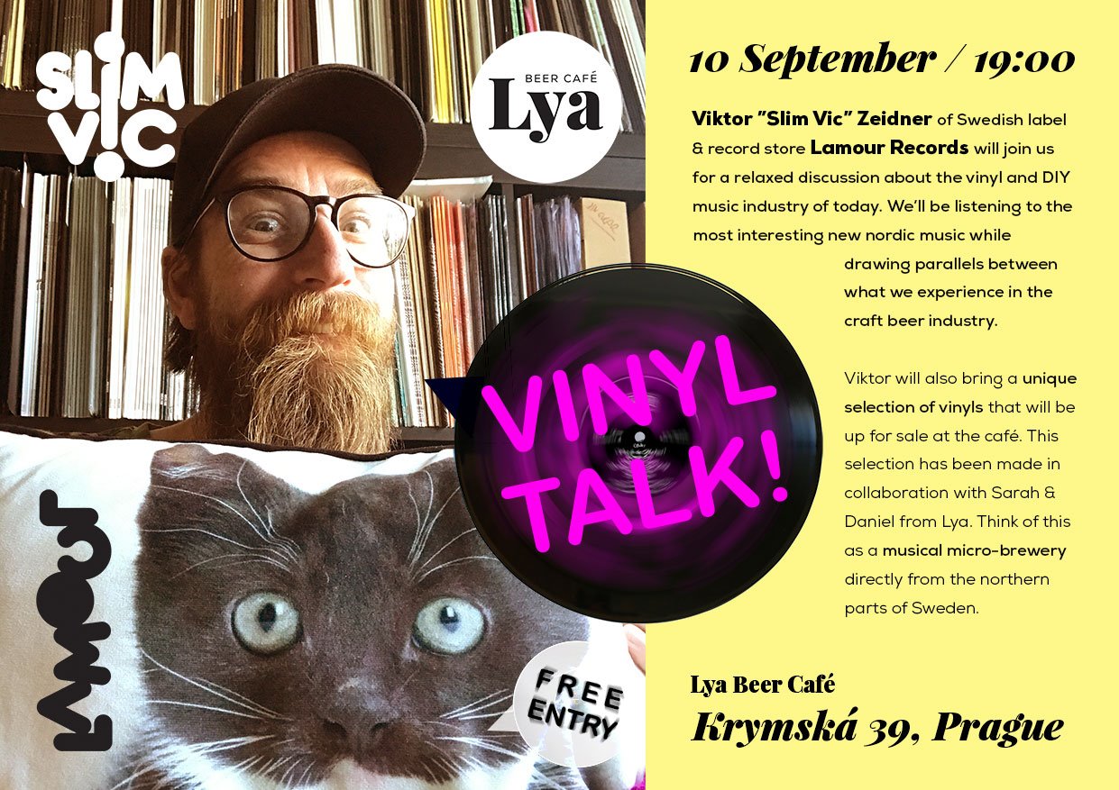 Vinyl Talk with Viktor ”Slim Vic” Zeidner