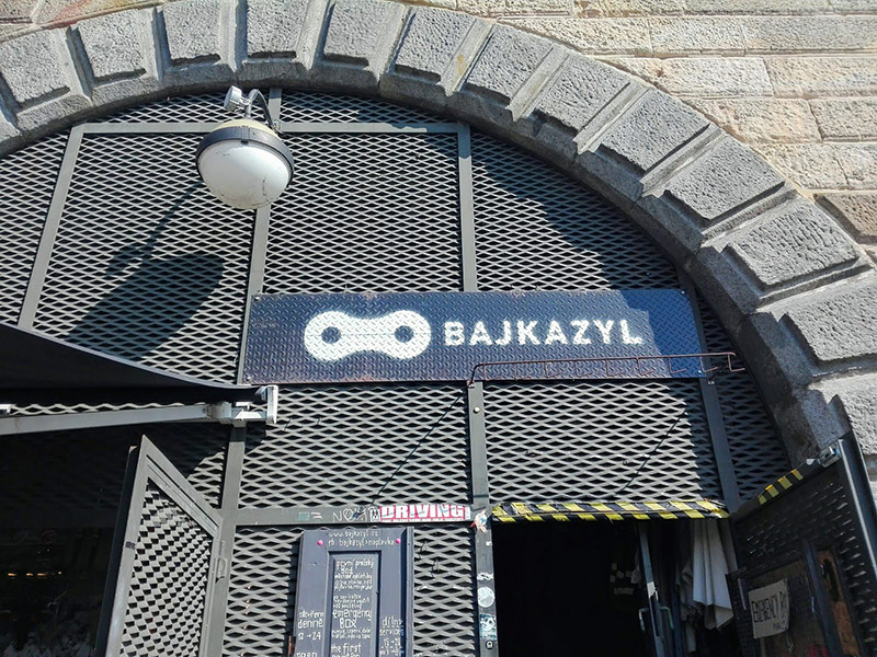 Bajkazyl Naplavka Prague
