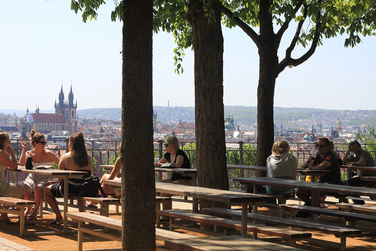 Letna Beer Garden In Prague Pubs Prague S Beer Guide